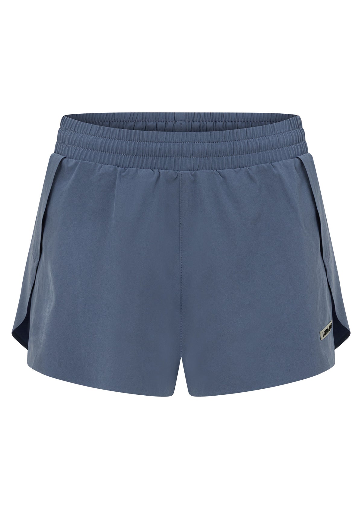 Lorna Jane Lightspeed Phone Pocket Run Shorts - Misty Blue