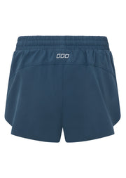 Lorna Jane Lightspeed Phone Pocket Run Shorts - Pale Indigo