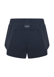 Lorna Jane Lightspeed Phone Pocket Run Shorts - Platinum Navy