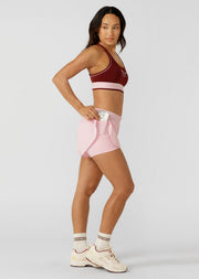 Lorna Jane Lightspeed Phone Pocket Run Shorts - Sweet Pink