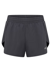 Lorna Jane Lightspeed Phone Pocket Run Shorts - Titanium
