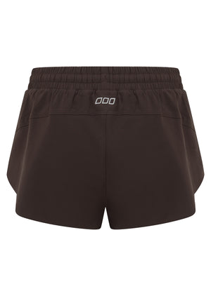 Lorna Jane Lightspeed Phone Pocket Run Shorts - Volcano
