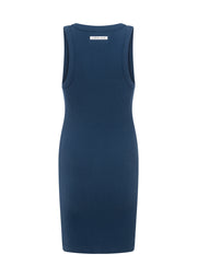 Lorna Jane On The Move Rib Tank Dress - Academy Blue