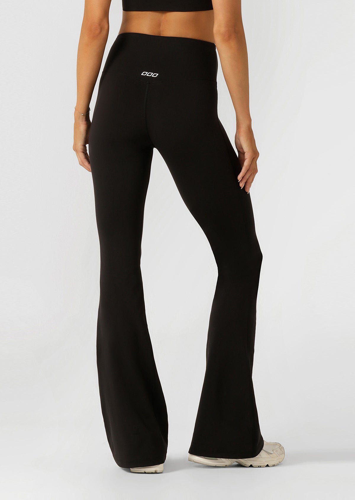 Lorna Jane Lotus Flared Leggings Tall - Recycled Black
