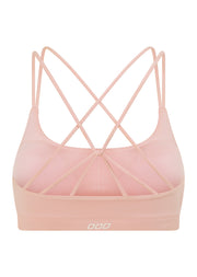 Lorna Jane Lotus Cropped Sports Bra - Pale Peony