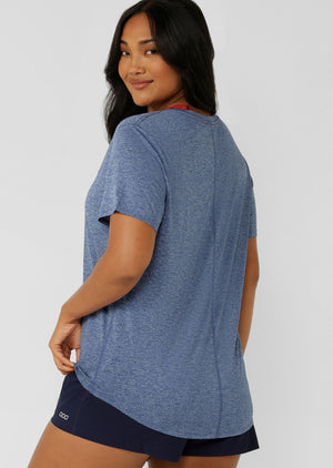 Lorna Jane Amy Dynamic Active T-Shirt - Storm Marl