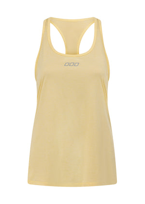 Lorna Jane Amy Dynamic Active Tank - Lemon Cream