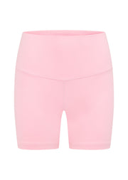 Lorna Jane Lotus No Chafe 12cm Bike Shorts - Cotton Candy