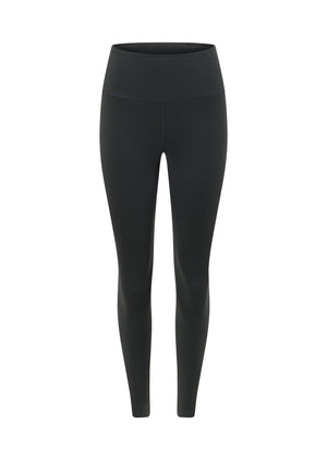 Lorna Jane Lotus No Chafe Phone Pocket Ankle Biter Leggings - Dark Titanium