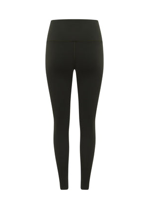 Lorna Jane Lotus No Chafe Phone Pocket Ankle Biter Leggings - Oil