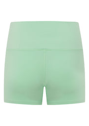Lorna Jane Lotus No Chafe Phone Pocket 9cm Bike Shorts - Soft Mint