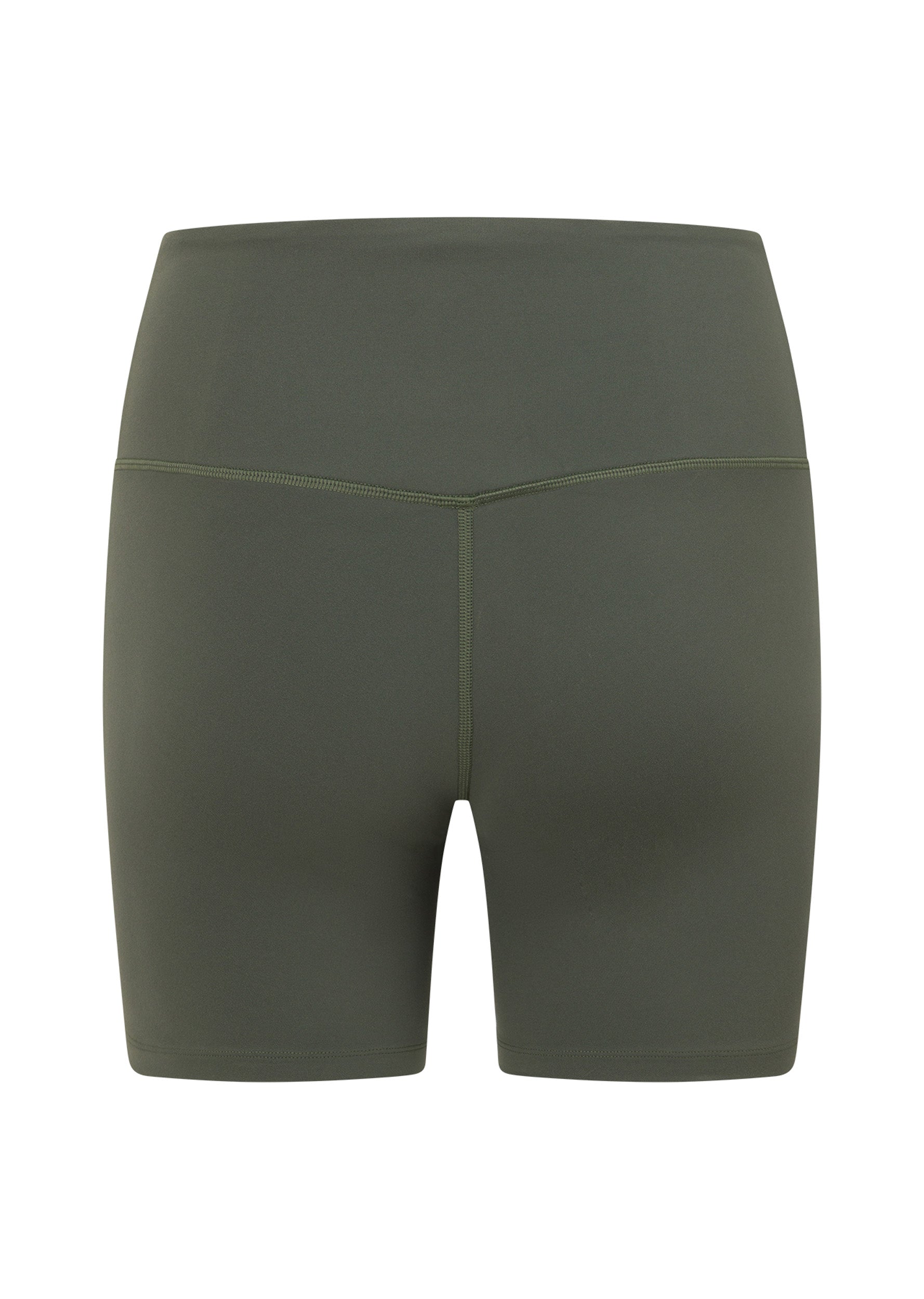 Lorna Jane Lotus No Chafe Phone Pocket 16cm Bike Shorts - Agave Green