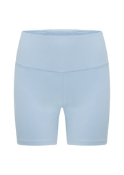 Lorna Jane Lotus No Chafe Phone Pocket 16cm Bike Shorts - Light Moontide