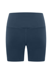 Lorna Jane Lotus No Chafe Phone Pocket 16cm Bike Shorts - Pale Indigo