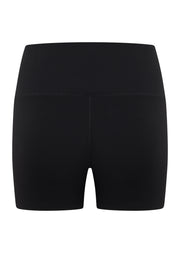 Lorna Jane Lotus No Chafe Phone Pocket 12cm Bike Shorts - Recycled Black
