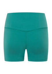Lorna Jane Lotus No Chafe Phone Pocket 12cm Bike Shorts - Jewel
