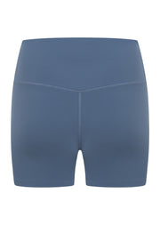 Lorna Jane Lotus No Chafe Phone Pocket 12cm Bike Shorts - Moonlight Blue