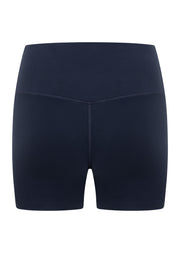 Lorna Jane Lotus No Chafe Phone Pocket 12cm Bike Shorts - Platinum Navy