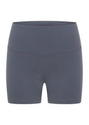 Lorna Jane Lotus No Chafe Phone Pocket 12cm Bike Shorts - Shadow
