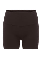 Lorna Jane Lotus No Chafe Phone Pocket 12cm Bike Shorts - Volcano
