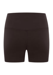 Lorna Jane Lotus No Chafe Phone Pocket 12cm Bike Shorts - Volcano