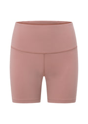 Lorna Jane Lotus No Chafe Phone Pocket 12cm Bike Shorts - Wild Rose