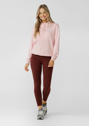 Lorna Jane Liberty Ankle Biter Leggings - Cool Brown