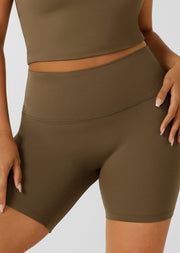 Lorna Jane Liberty 14cm Bike Shorts - Hazel