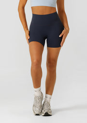 Lorna Jane Liberty 14cm Bike Shorts - Platinum Navy