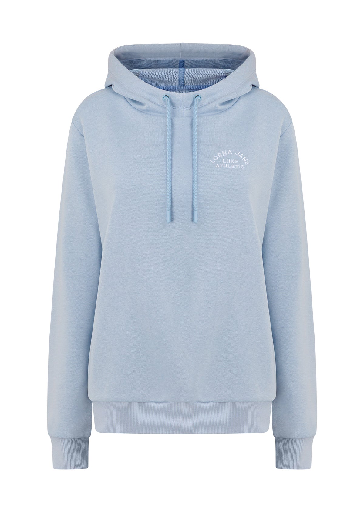 Lorna Jane Lotus Hoodie - Heather Blue