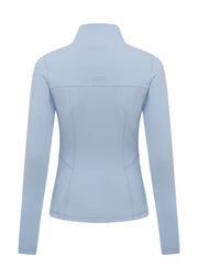Lorna Jane Amy Active Tech Zip Through Jacket - Petal Blue