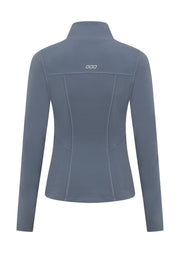 Lorna Jane Amy Active Tech Zip Through Jacket - Powder Grey
