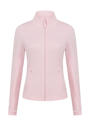 Lorna Jane Amy Active Tech Zip Through Jacket - Pale Peony