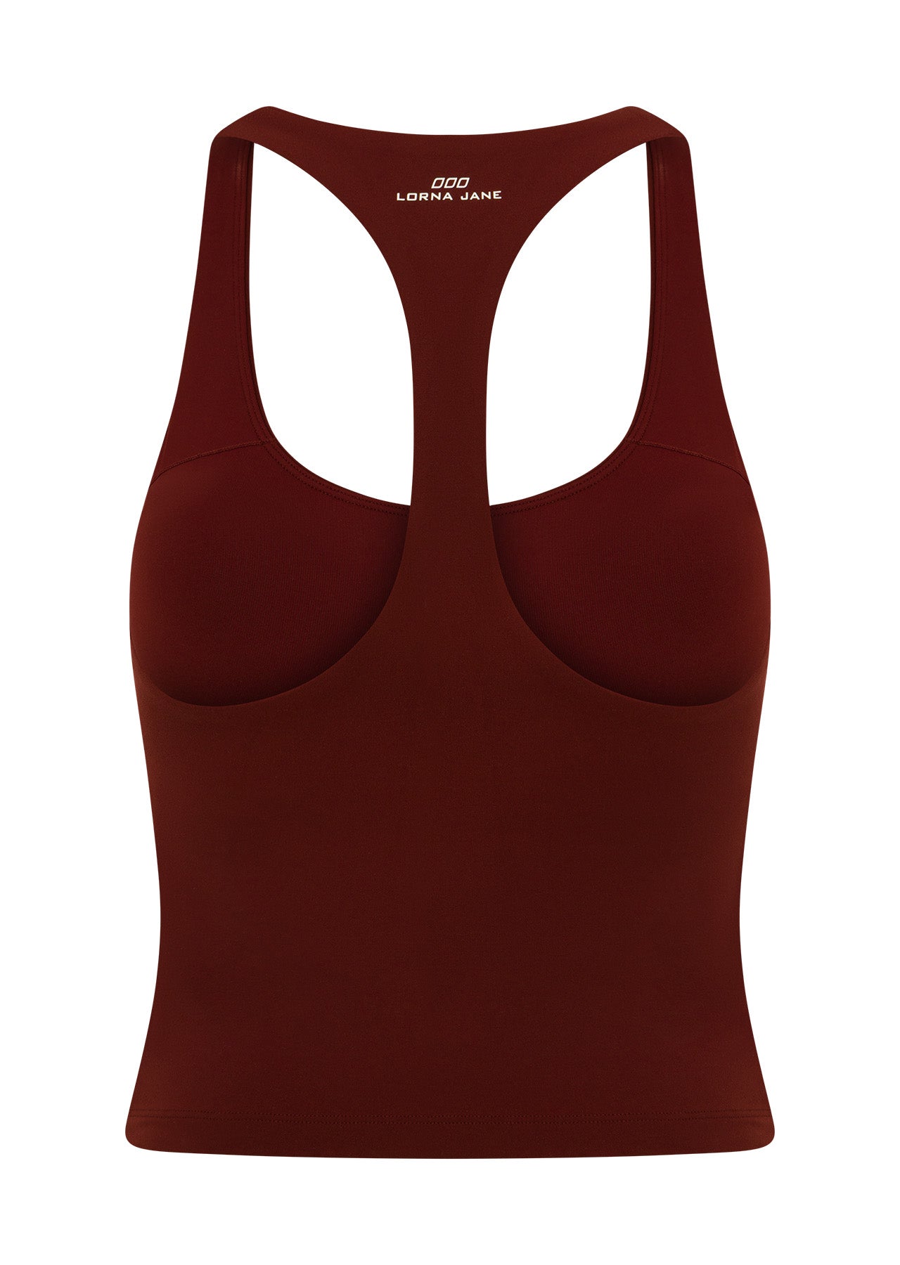 Lorna Jane Liberty Bra Tank Combo - Dark Ruby