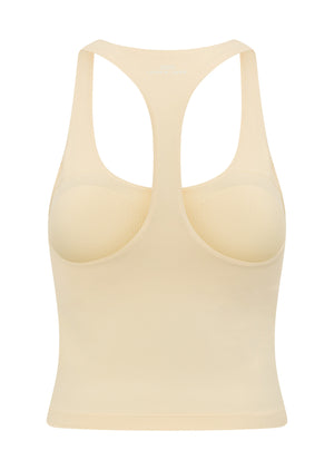 Lorna Jane Liberty Bra Tank Combo - Vanilla Creme