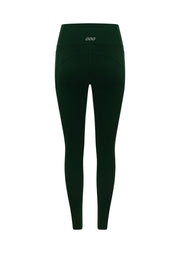 Lorna Jane Amy No Ride Phone Pocket Ankle Biter Leggings - Dark Green