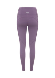 Lorna Jane Amy No Ride Phone Pocket Ankle Biter Leggings - Grape