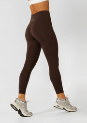Lorna Jane Amy No Ride Phone Pocket Ankle Biter Leggings - Volcano
