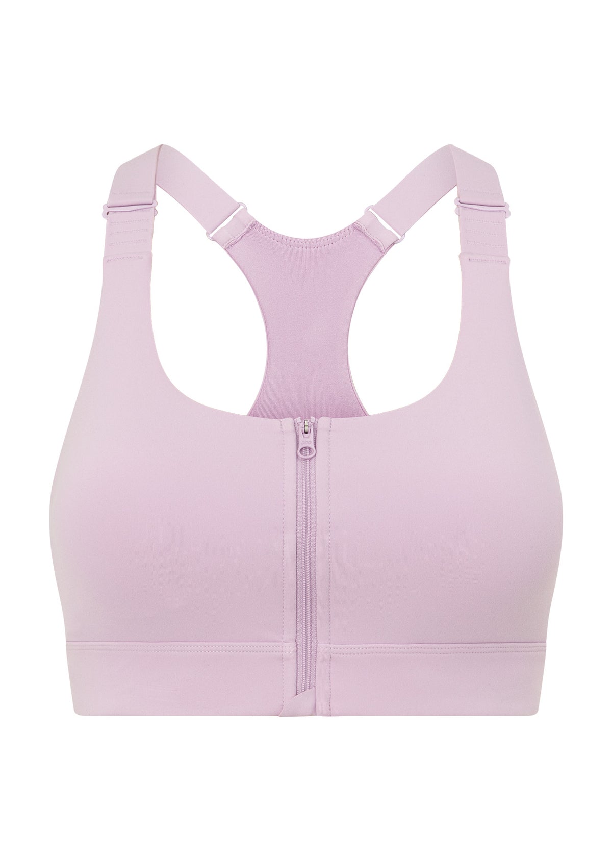 Lorna Jane Easy Zip On Max Support Sports Bra - Dusty Lilac