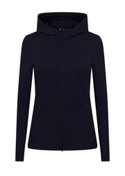 Lorna Jane Amy Ultimate Thermal Hooded Jacket - Midnight Blue
