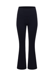 Lorna Jane Lotus Thermal Flared Leggings - Midnight Blue
