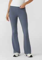 Lorna Jane Lotus Thermal Flared Leggings - Shadow