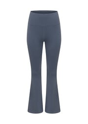 Lorna Jane Lotus Thermal Flared Leggings - Shadow
