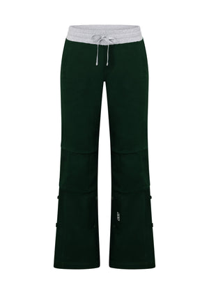 Lorna Jane Flashdance Work Pants - Dark Green