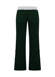 Lorna Jane Flashdance Work Pants - Dark Green