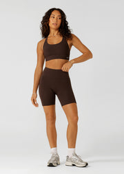 Lorna Jane Amy No Ride Phone Pocket 14cm Bike Shorts - Volcano