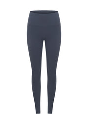 Lorna Jane Amy No Ride Phone Pocket Full Length Leggings - Dark Powder Grey