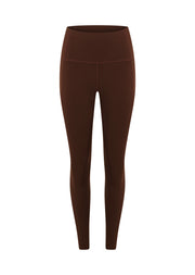 Lorna Jane Liberty 2 Pocket Ankle Biter Leggings - Espresso