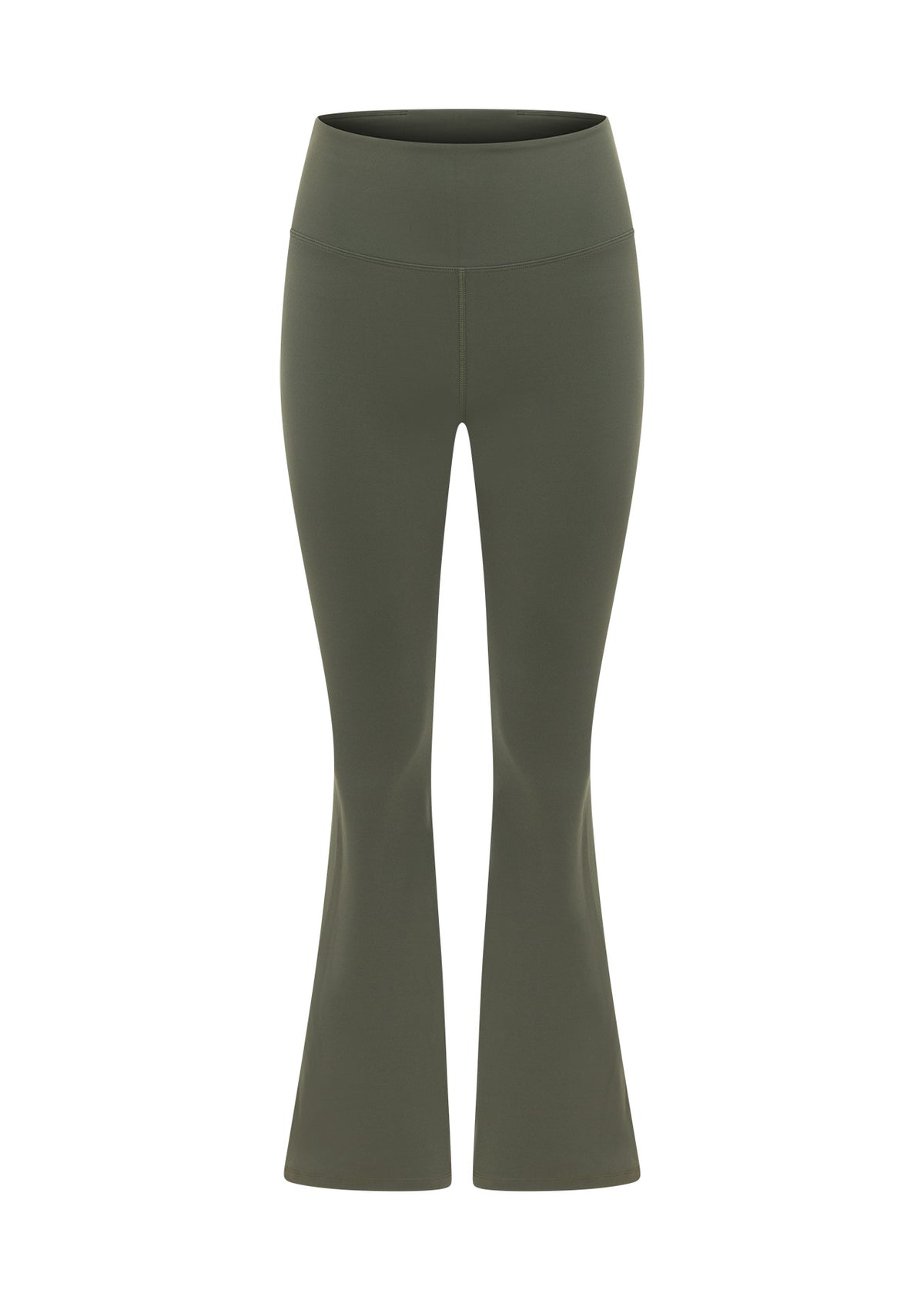 Lorna Jane Lotus Flared Leggings Petite - Agave Green