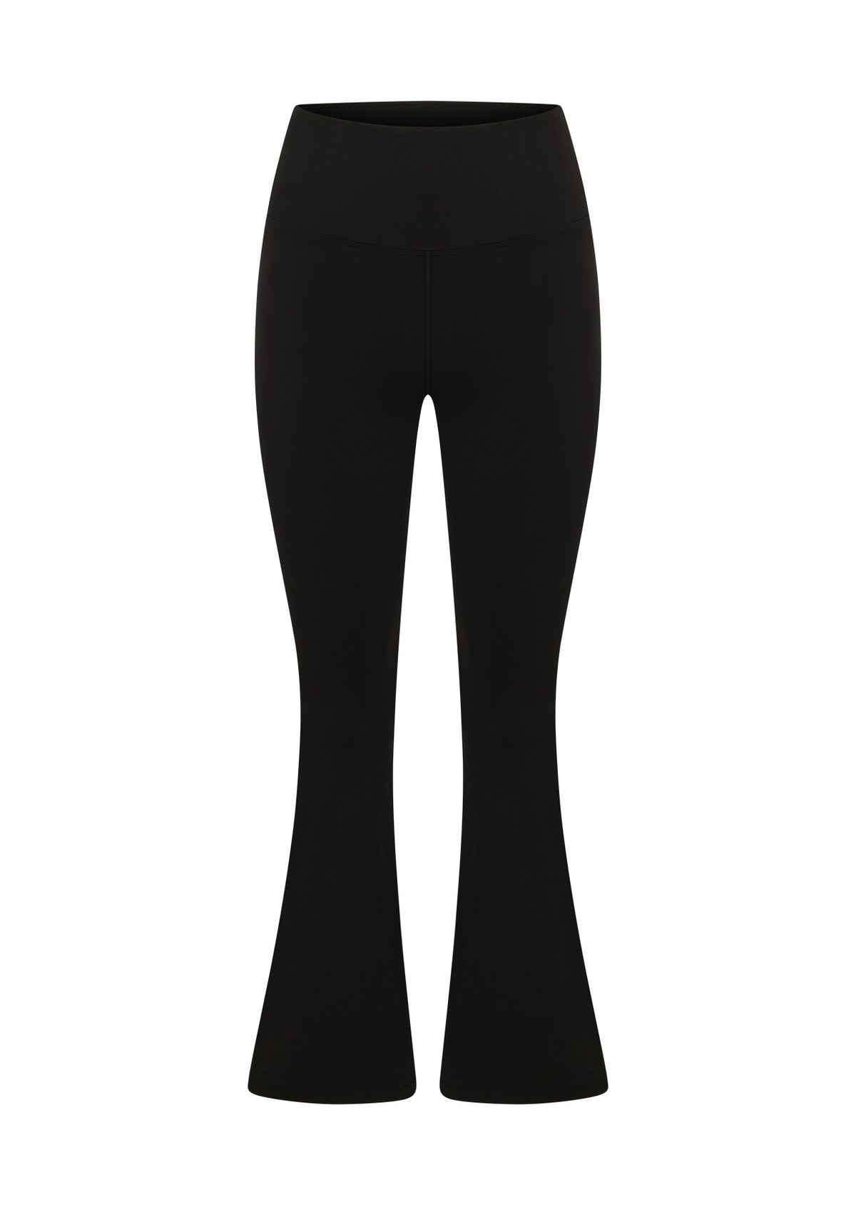 Lorna Jane Lotus Flared Leggings Petite - Recycled Black